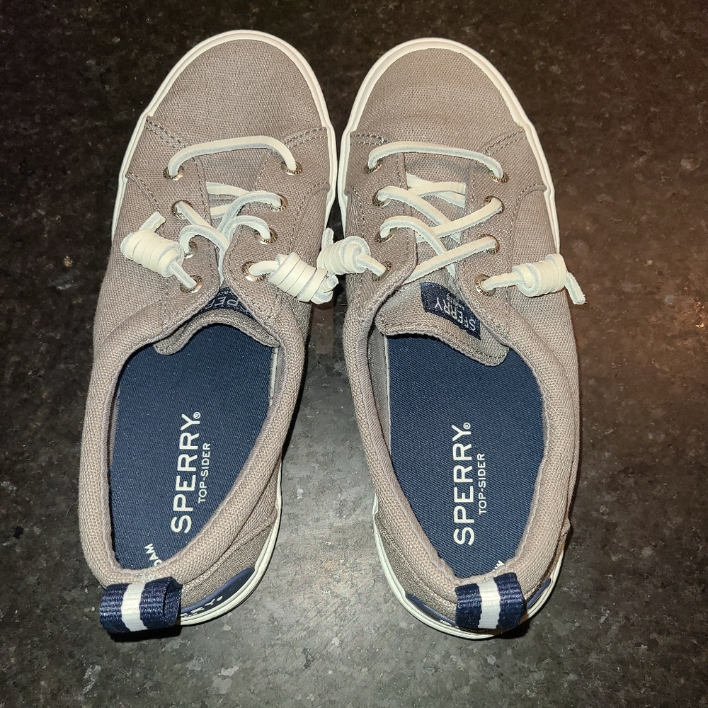 Sperry slip on.